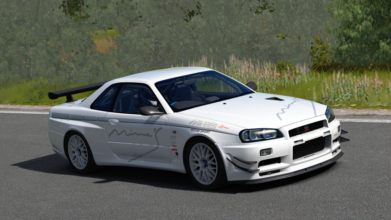 Nissan Mines Skyline GTR R34